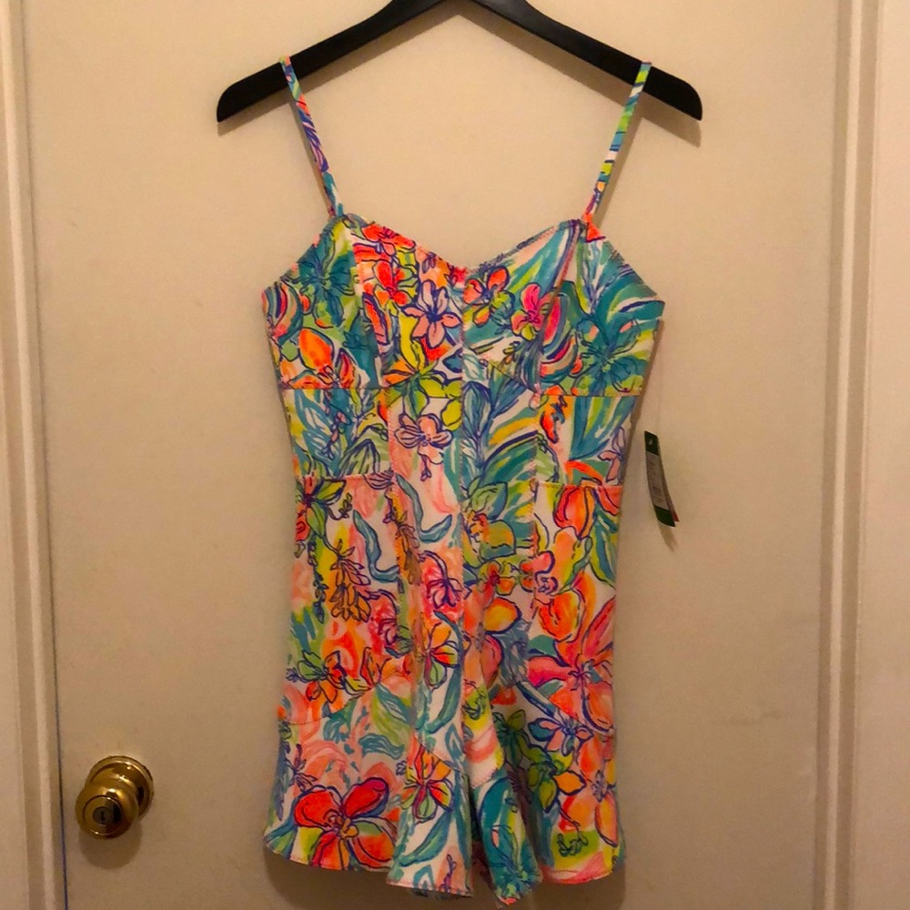 Lilly Pulitzer Women's Coralie Romper (Size 2)